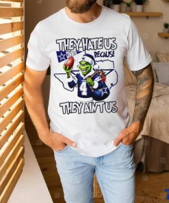 Top grinch they hate us because they ain’t us Dallas Cowboys football Xmas gift shirt