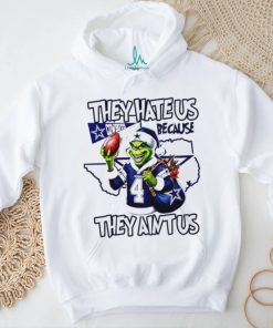 Top grinch they hate us because they ain’t us Dallas Cowboys football Xmas gift shirt