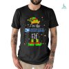 Top cute Cat and light christmas 2023 shirt