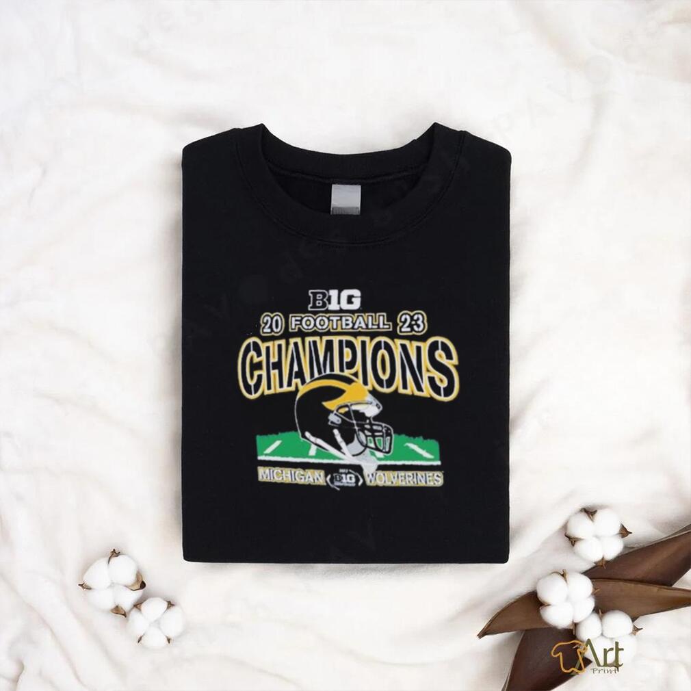 Top michigan Wolverines 2023 Big Ten 45 time Conference Champions shirt Top michigan Wolverines 2023 Big Ten 45 time Conference Champions shirt