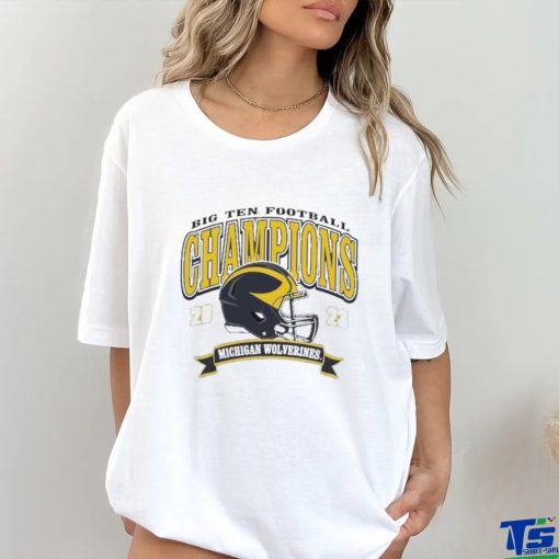 Top michigan Wolverines 2023 Big Ten Football Champions T Shirt