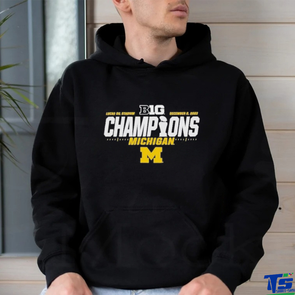Top michigan Wolverines 2023 Big Ten Football Conference Champions shirt Top michigan Wolverines 2023 Big Ten Football Conference Champions shirt