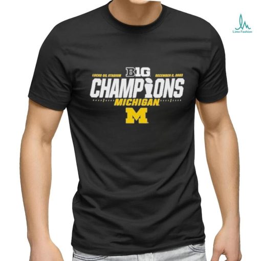 Top michigan Wolverines 2023 Big Ten Football Conference Champions shirt