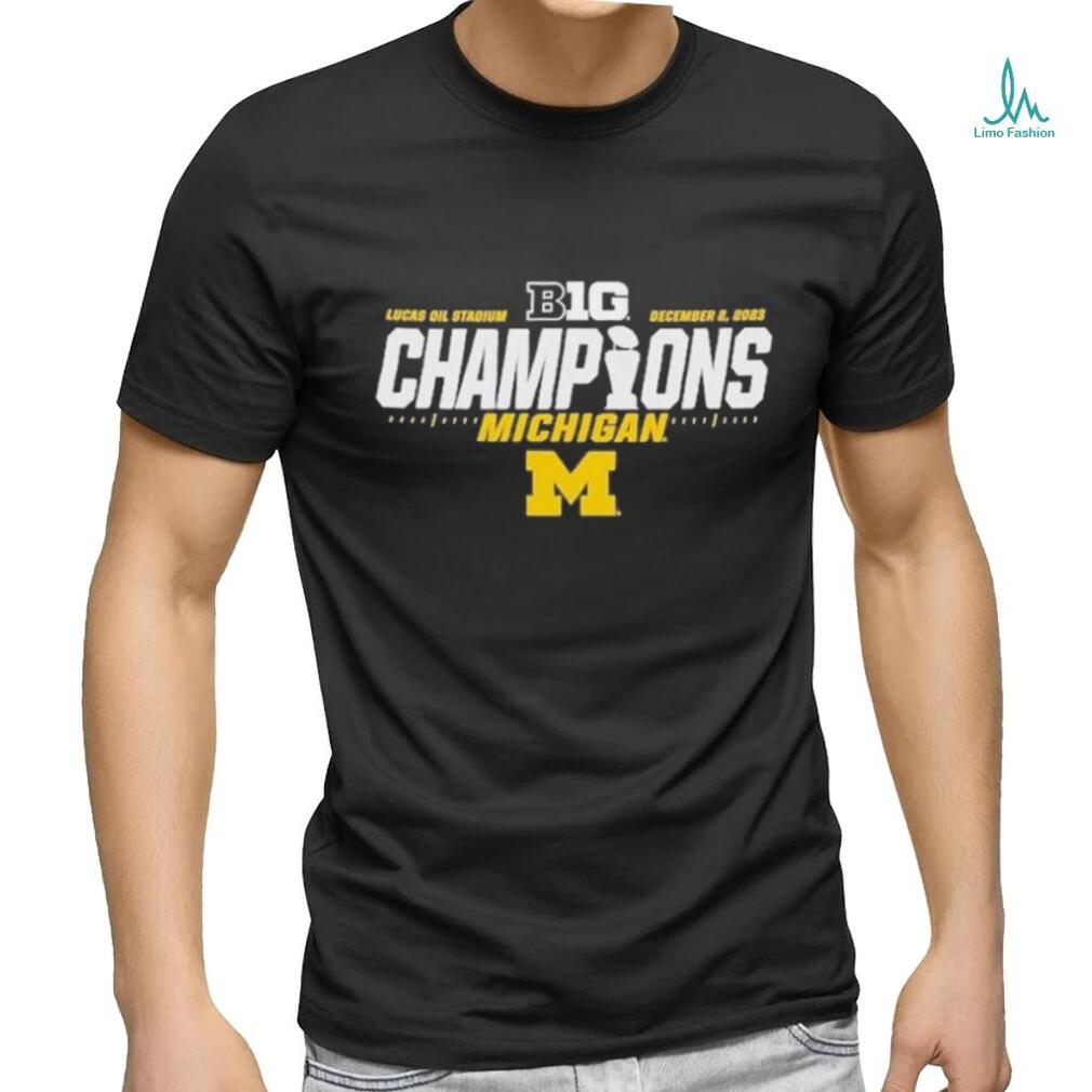 Top michigan Wolverines 2023 Big Ten Football Conference Champions shirt Top michigan Wolverines 2023 Big Ten Football Conference Champions shirt