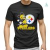 Best mickey Mouse cartoon NFL Detroit Lions football player helmet logo shirt