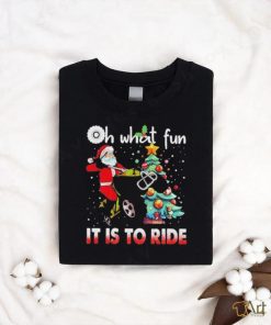 Top oh what fun it is to ride christmas 2023 shirt