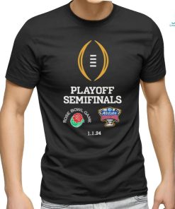 Top playoff Semifinal Rose Bowl Game And Allstate Sugar Bowl 1.1.24 shirt, hoodie, sweater, long sleeve and tank top Top playoff Semifinal Rose Bowl Game And Allstate Sugar Bowl 1.1.24 shirt