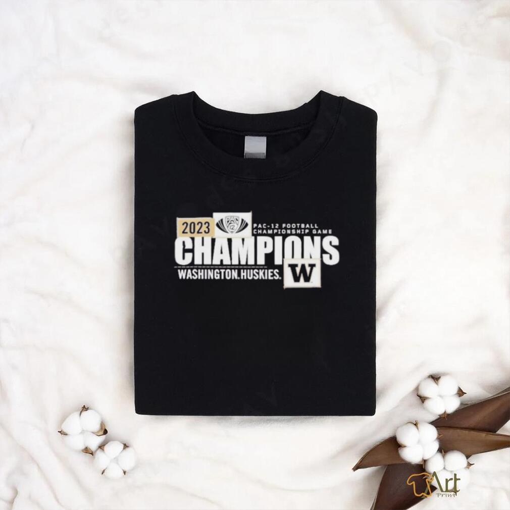 Top washington Huskies 2023 Pac 12 Football Conference Champions shirt Top washington Huskies 2023 Pac 12 Football Conference Champions shirt