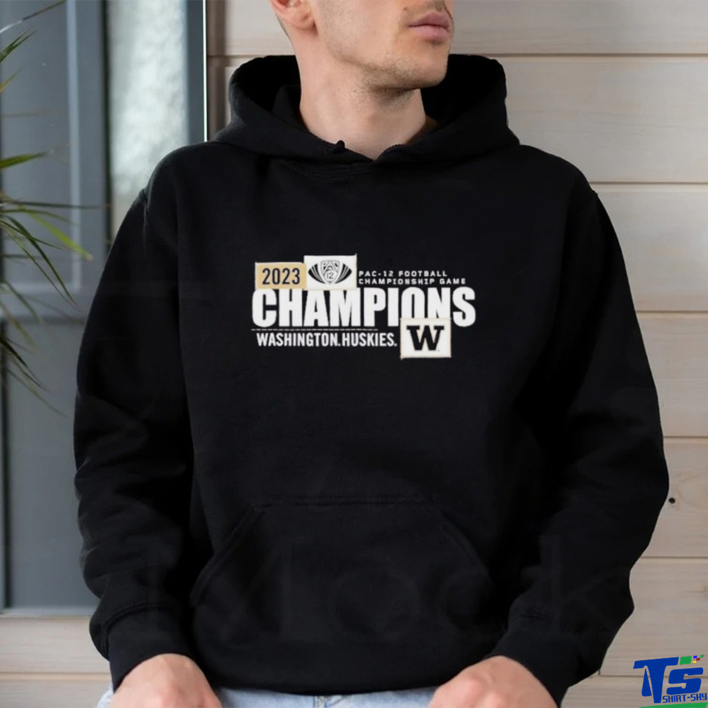 Top washington Huskies 2023 Pac 12 Football Conference Champions shirt Top washington Huskies 2023 Pac 12 Football Conference Champions shirt