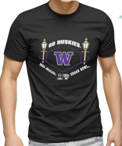 Top washington Huskies go huskies College Football Playoff 2024 Sugar Bowl T Shirt