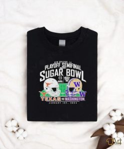 Top washington Huskies vs. Texas Longhorns New Orleans.LA Playoff semifinal Sugar bowl shirt
