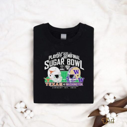 Top washington Huskies vs. Texas Longhorns New Orleans.LA Playoff semifinal Sugar bowl shirt