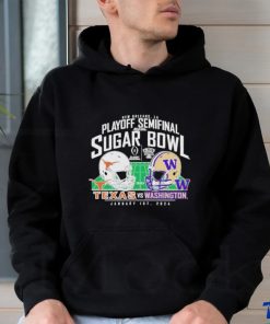 Top washington Huskies vs. Texas Longhorns New Orleans.LA Playoff semifinal Sugar bowl shirt