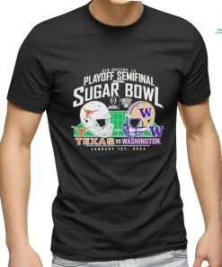 Top washington Huskies vs. Texas Longhorns New Orleans.LA Playoff semifinal Sugar bowl shirt