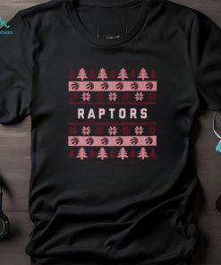 Toronto Raptors Holiday Christmas Tree T Shirt