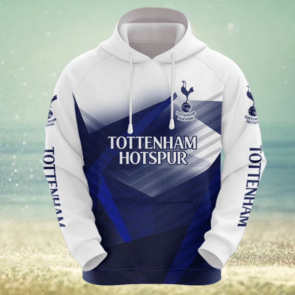 Tottenham Hotspur FC White Pullover Hoodie Tottenham Hotspur FC White Pullover Hoodie