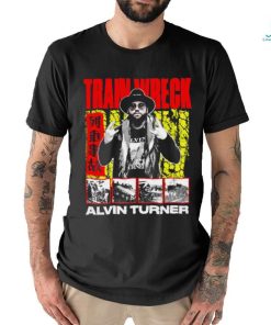 Train Wreck Alvin Turner portrait shirt