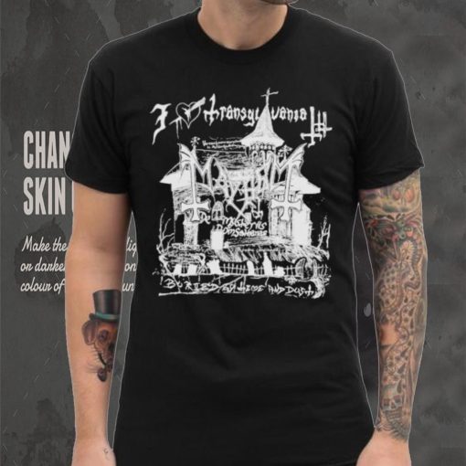 Transylvania Norway Rock Mayhem Band Vintage Punk T  shirt