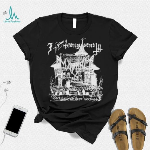 Transylvania Norway Rock Mayhem Band Vintage Punk T  shirt