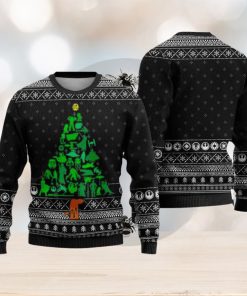 Tree Ugly Christmas Sweater Star Movie Character Gift For Men Women Superhero