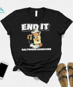 Trending Garfield end it baltimore hardcore shirt