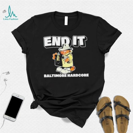 Trending Garfield end it baltimore hardcore shirt