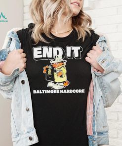 Trending Garfield end it baltimore hardcore shirt