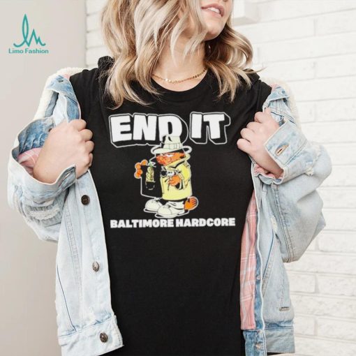 Trending Garfield end it baltimore hardcore shirt
