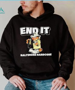 Trending Garfield end it baltimore hardcore shirt