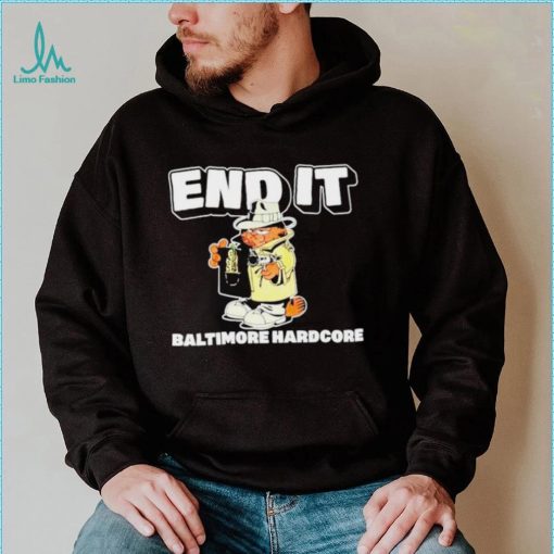 Trending Garfield end it baltimore hardcore shirt