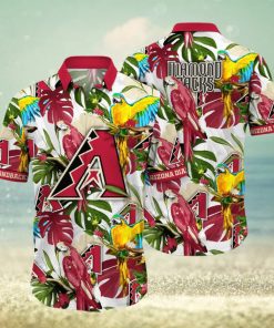 Trending MLB Arizona Diamondbacks Flower Summer Hawaiian Shirt