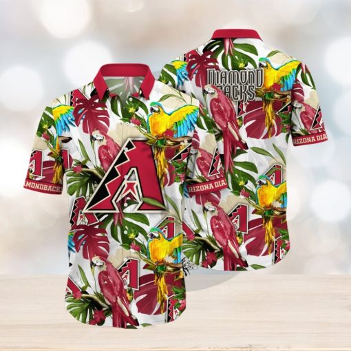 Trending MLB Arizona Diamondbacks Flower Summer Hawaiian Shirt