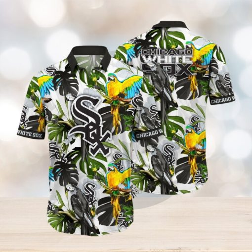 Trending MLB Chicago White Sox Flower Summer Hawaiian Shirt