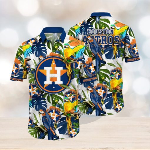 Trending MLB Houston Astros Flower Summer Hawaiian Shirt