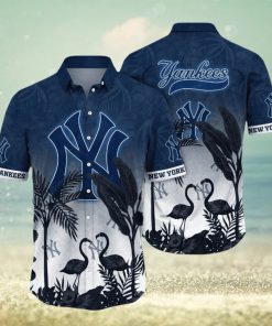 Trending MLB New York Yankees Flower Summer Hawaiian Shirt