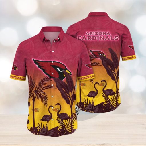 Trending NFL Arizona Cardinals Flower Hawaiian Shirt