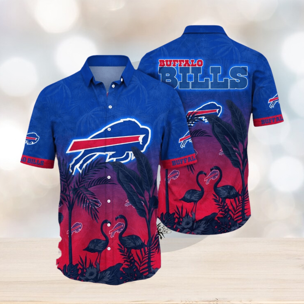 Trending NFL Buffalo Bills Flower Summer Hawaiian Shirt Trending NFL Buffalo Bills Flower Summer Hawaiian Shirt