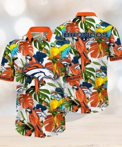 Trending NFL Denver Broncos Flower Summer Hawaiian Shirt