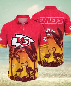 Trending NFL Kansas City Chiefs Flower Summer Hawaiian Shirt