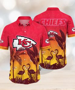 Trending NFL Kansas City Chiefs Flower Summer Hawaiian Shirt