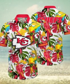 Trending NFL Kansas City Chiefs Summer Flower Hawaiian Shirt