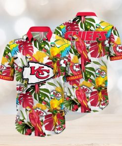 Trending NFL Kansas City Chiefs Summer Flower Hawaiian Shirt