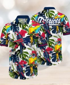 Trending NFL New England Patriots Flower Hawaiian Shirt