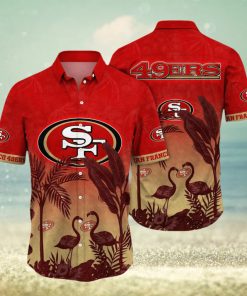 Trending NFL San Francisco 49ers Flower Summer Hawaiian Shirt