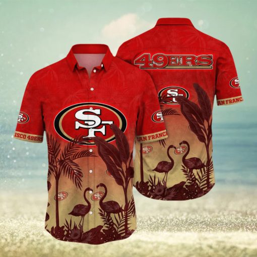 Trending NFL San Francisco 49ers Flower Summer Hawaiian Shirt
