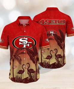 Trending NFL San Francisco 49ers Flower Summer Hawaiian Shirt