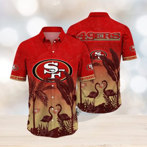 Trending NFL San Francisco 49ers Flower Summer Hawaiian Shirt