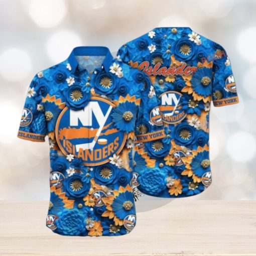 Trending Summer Custom Team New York Islanders Hawaiian Shirt