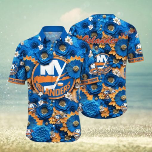 Trending Summer Custom Team New York Islanders Hawaiian Shirt