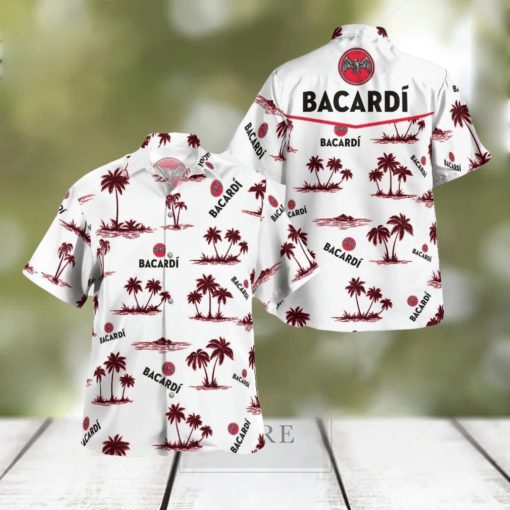 Tropical Bacardi Rum 3D Hawaiian Shirt And Short Combo For Men And Women